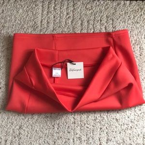 ReVamped Pencil Skirt - Red (Brand New) (Medium)